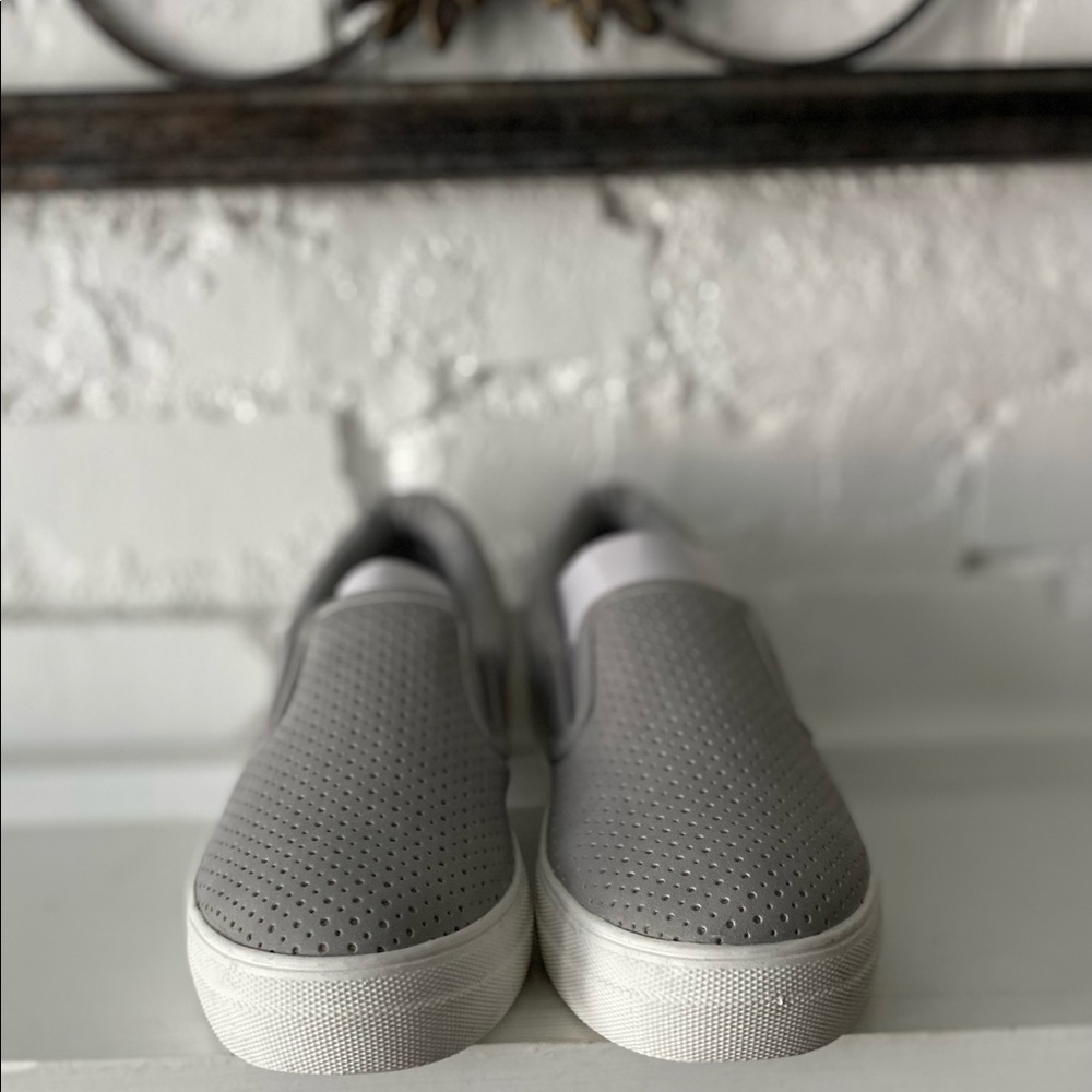 Platform Soda Pinhole Slip Ons